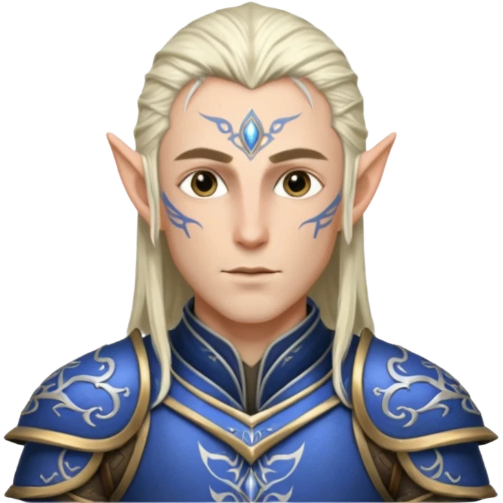 ESO male high elf emoji