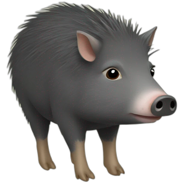 Peccary emoji