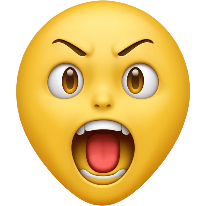 Empji screaming emoji
