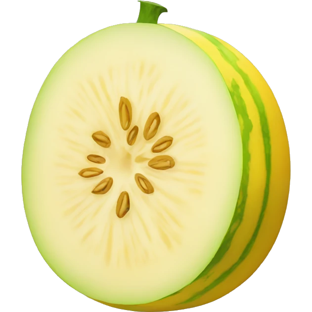 yellow melon emoji