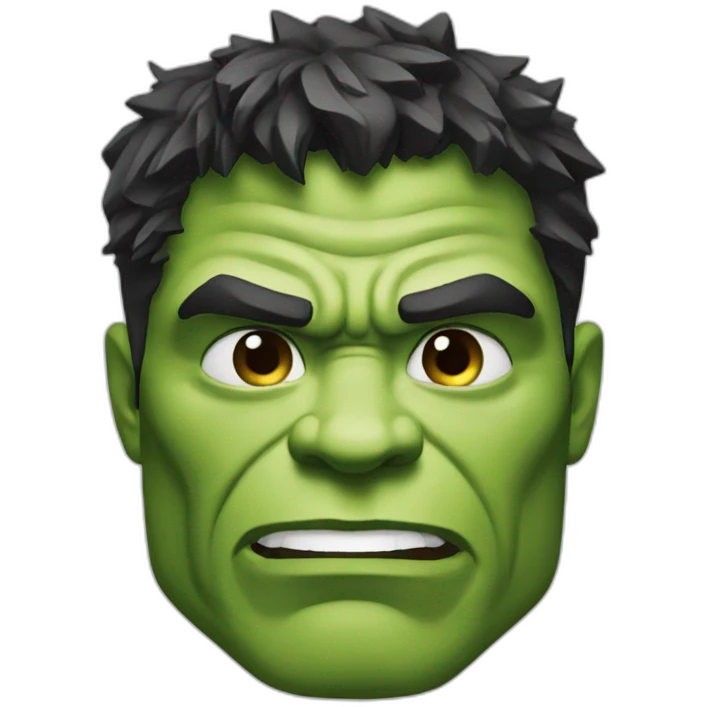 Hulk iOS emoji emoji