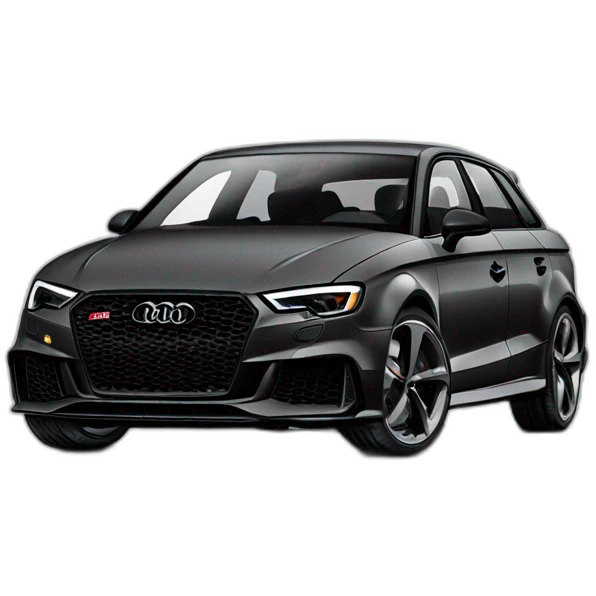 Audi rs3 black emoji