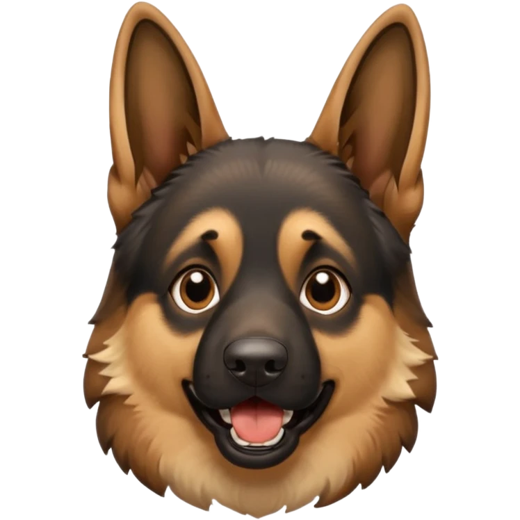 German shepherd bark emoji