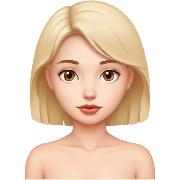 Naked girl  emoji