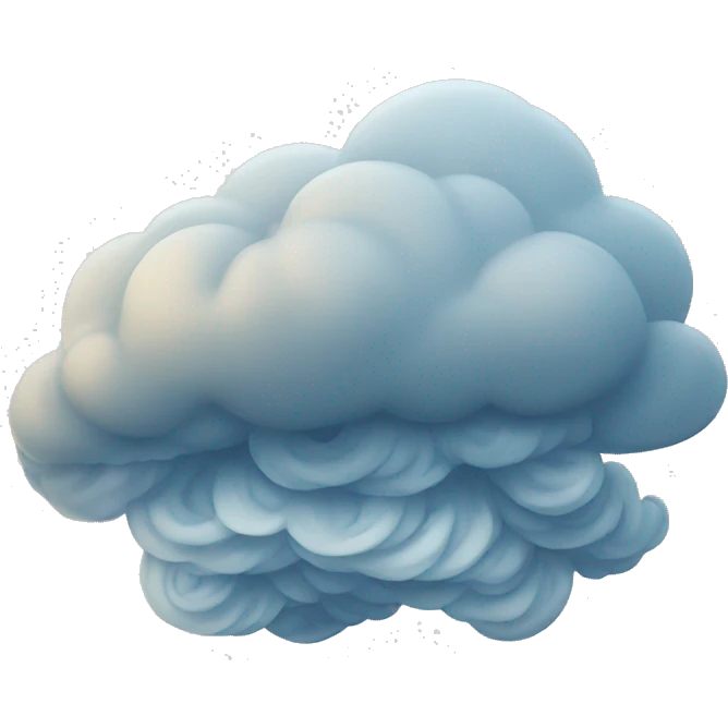 wind cloud emoji