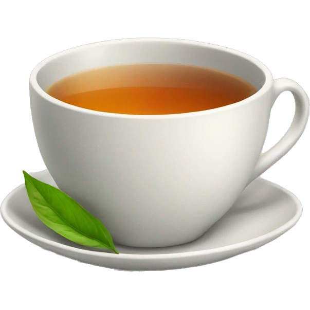 A cup of tea  emoji