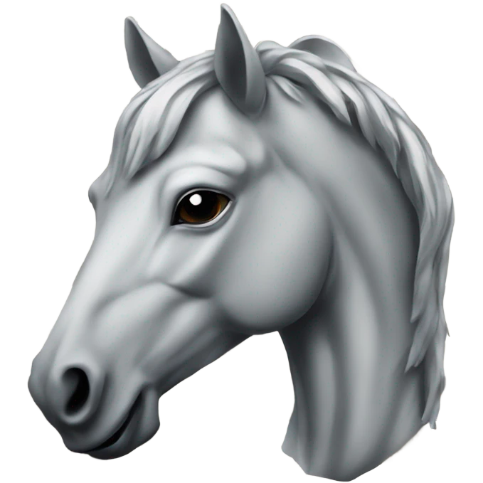 Horse chess piece emoji