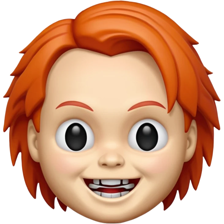 Un emojin de chuky emoji