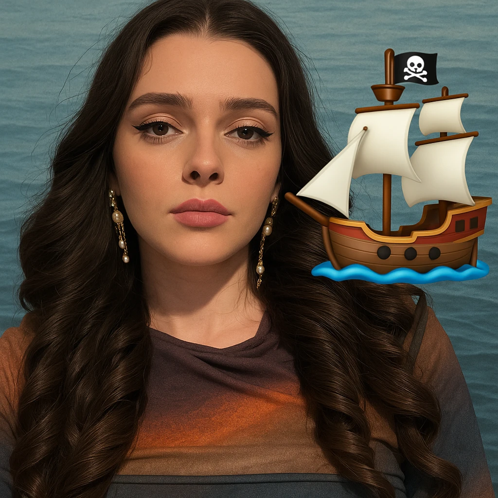 pirate ship emoji