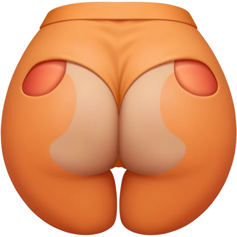 a female butt emoji emoji