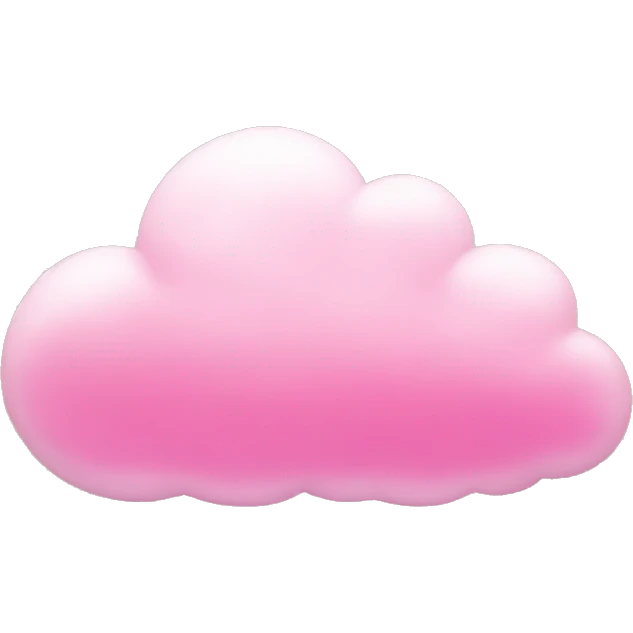 pink cloud emoji