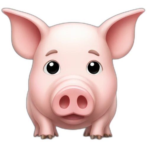 pig on computer emoji