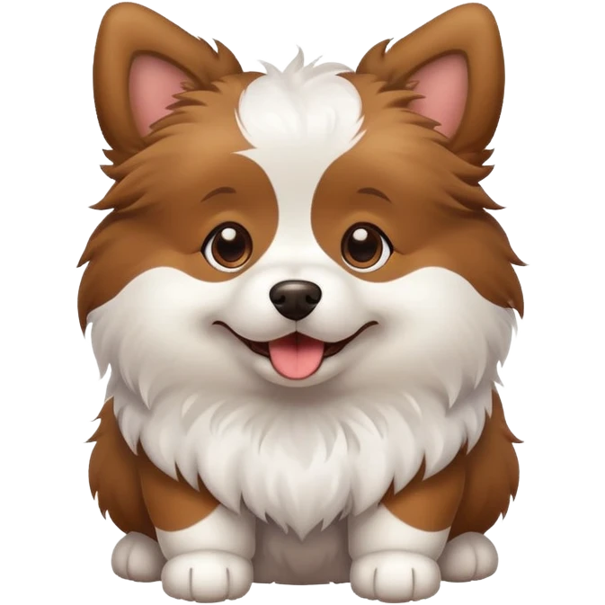 Cute dog  emoji