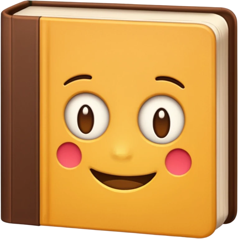 simple emoji style, book theme emoji