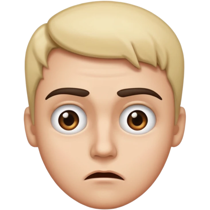 One eyebrow raised “wtf” emoji