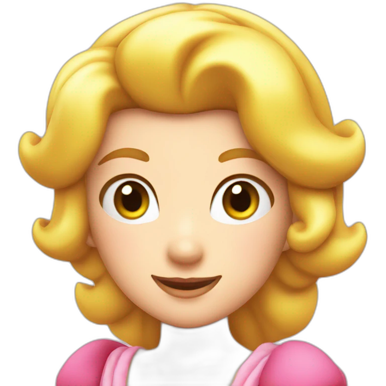 princess peach emoji