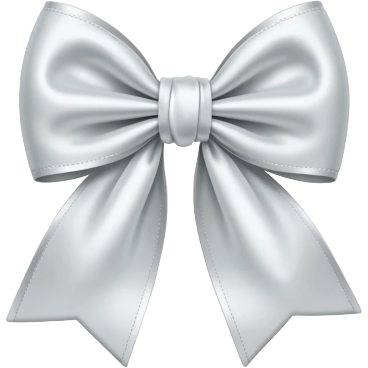 white bow emoji