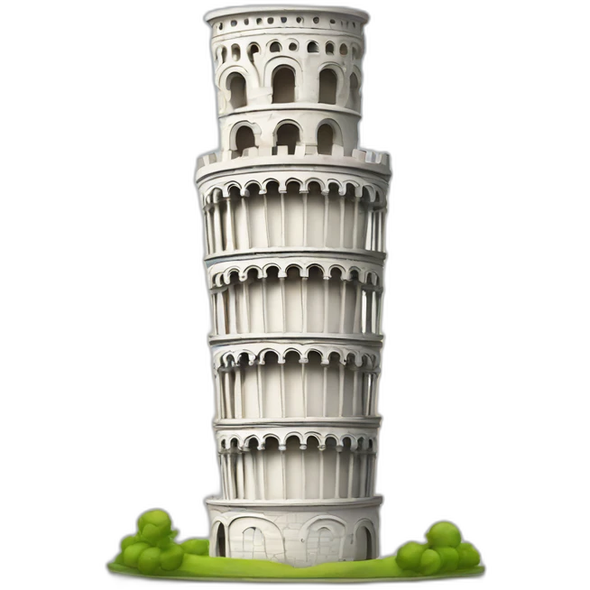 Tower of Pisa emoji