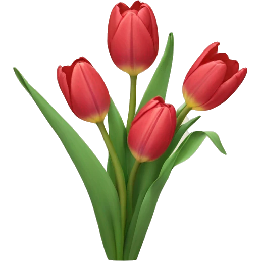 tulips emoji