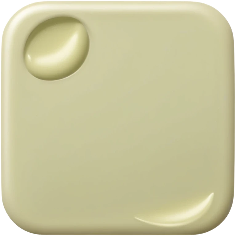 Pale olive cosmetic swatch emoji