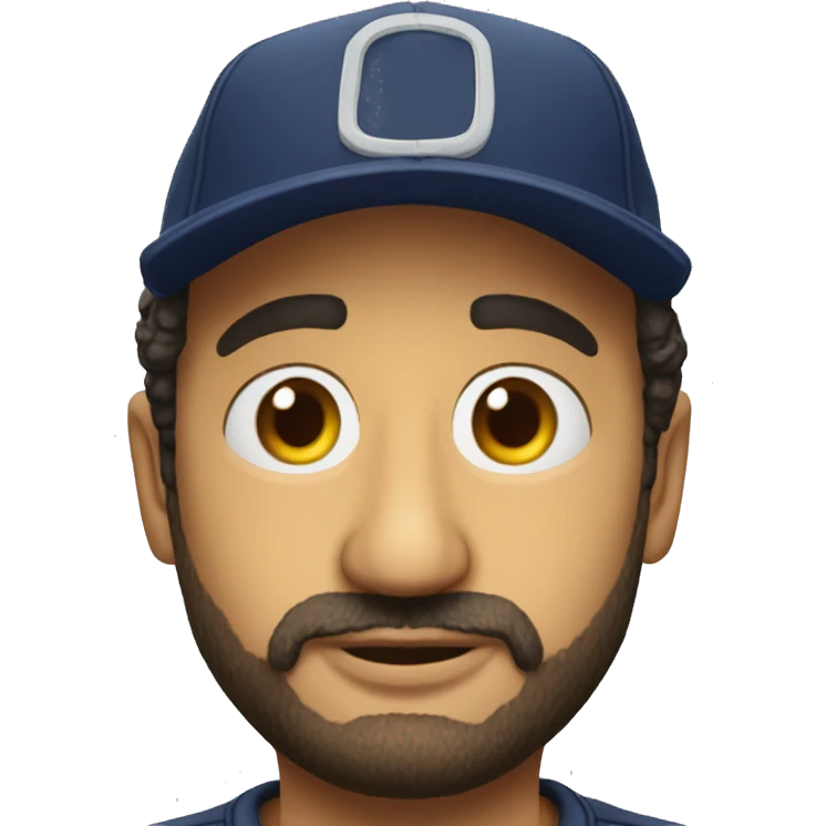 Cyril Hanouna avec une casquette  emoji