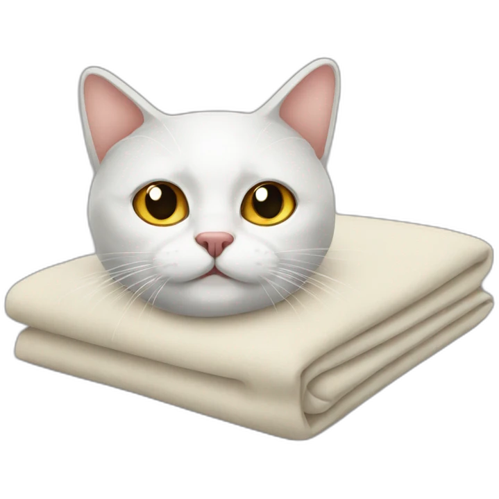 bedsheet cat emoji