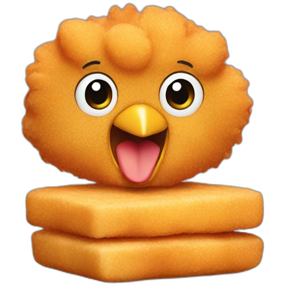 chicken nuggets emoji