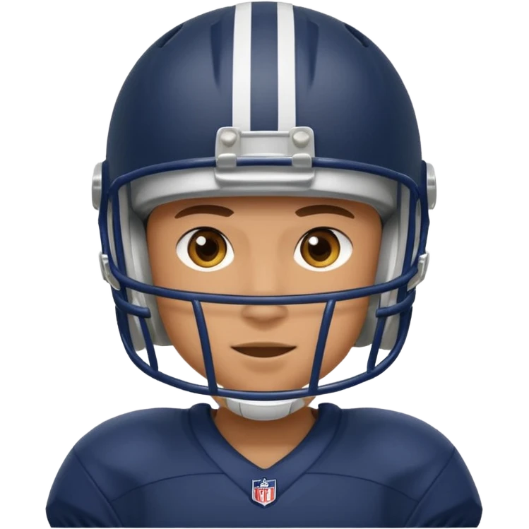 A person who plays football emoji