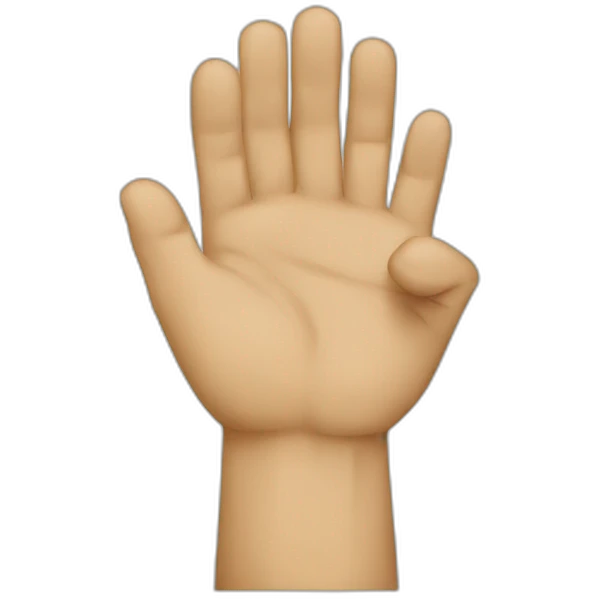 Albanian hand eagle sign emoji