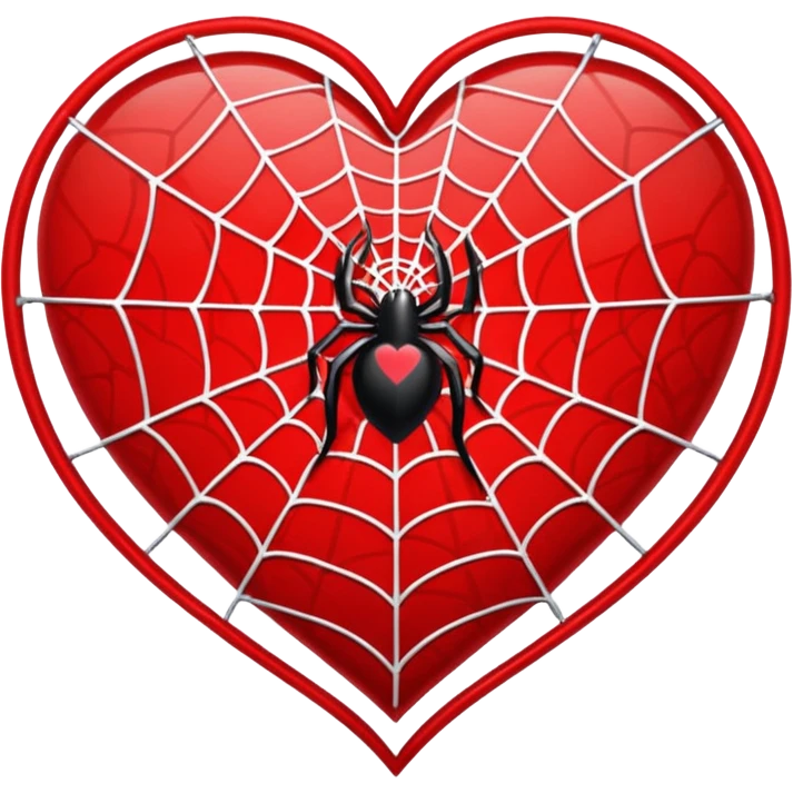 🕸❤️ Mix these 2 emojis emoji