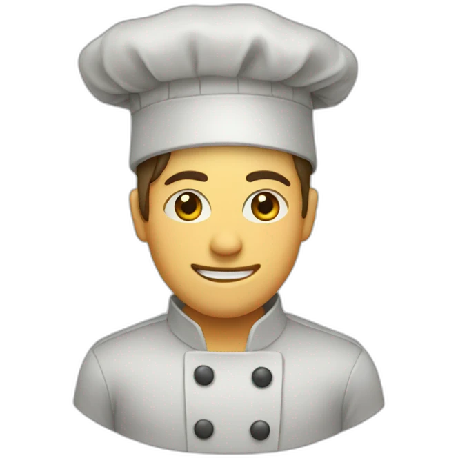 Kitchen hat emoji