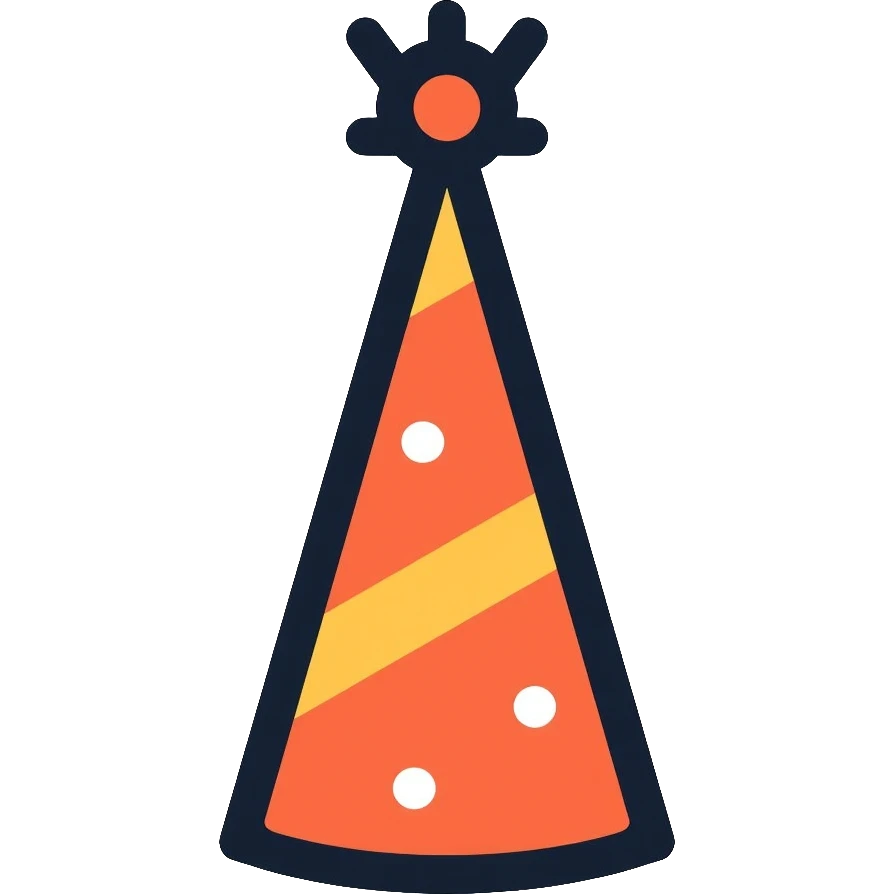 party hat emoji
