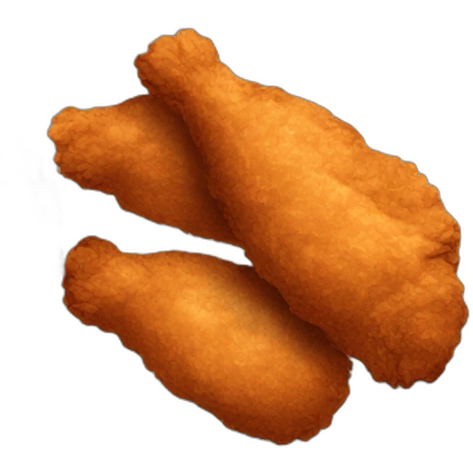 fried chicken emoji