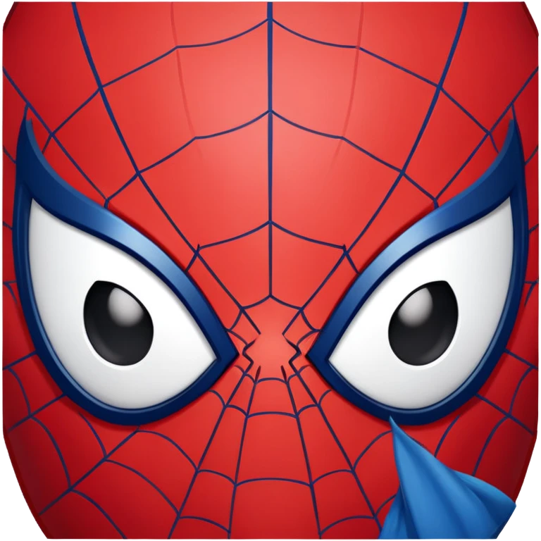 Spider-Man face emoji