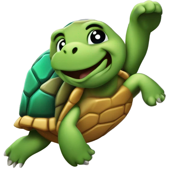  turtle bouldering emoji