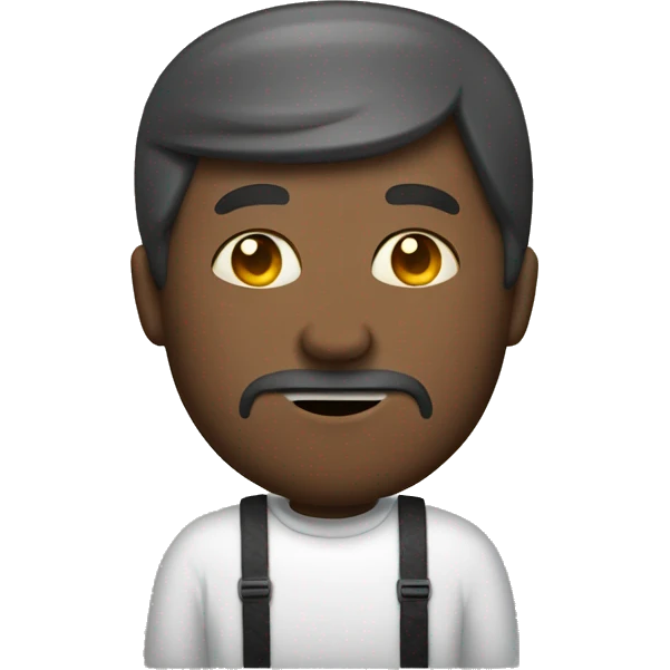 Un hombre con máscara de gato emoji