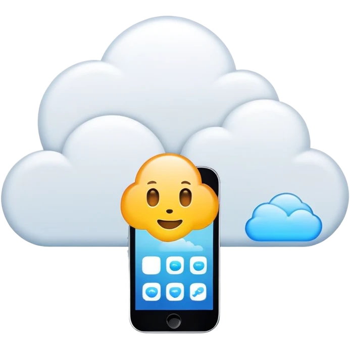 AI cloud service with streaming data emoji