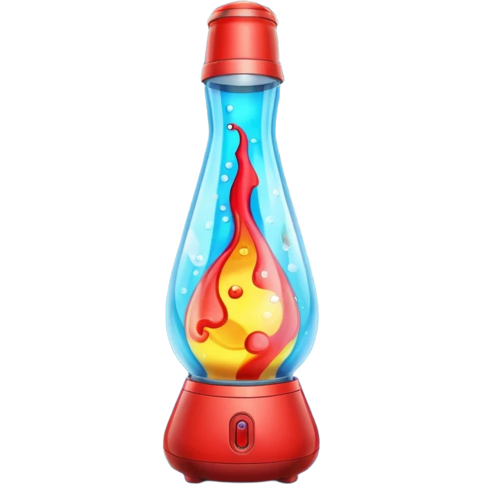 Сделай лавовую лампу настольную emoji
