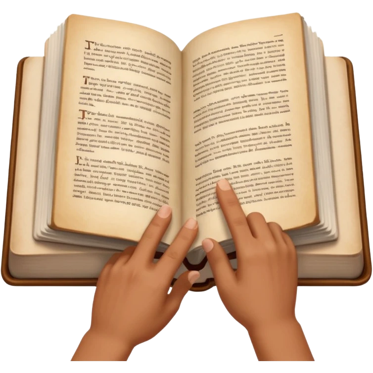gesto de abrir libro emoji