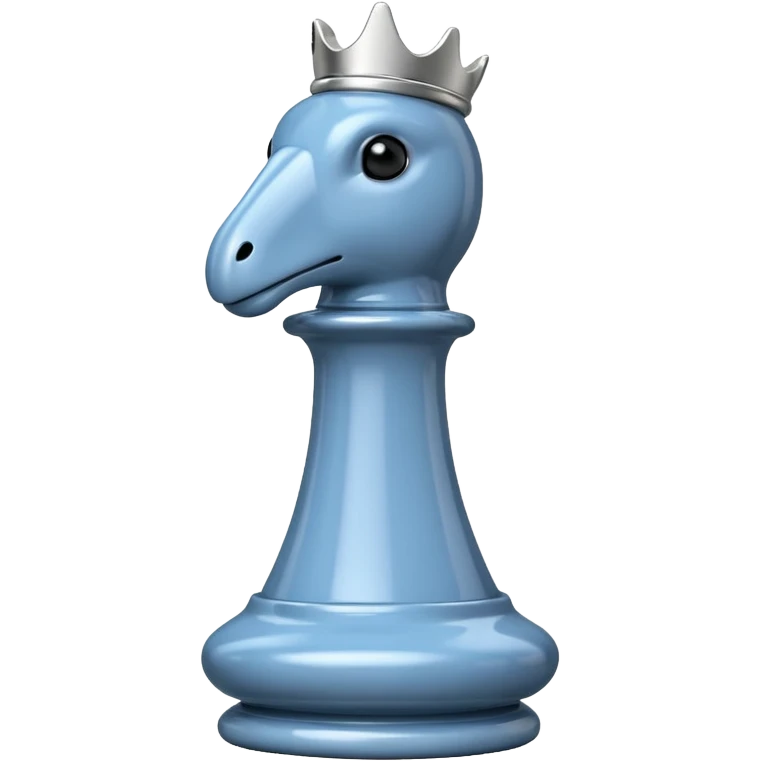 white rook chess piece, with a glossy finish emoji