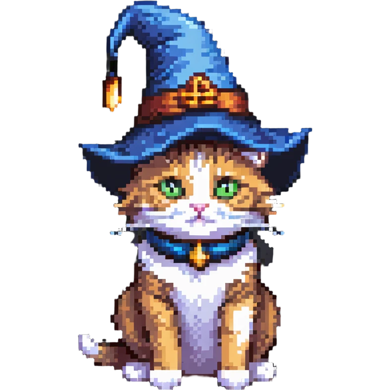 wizard cat emoji
