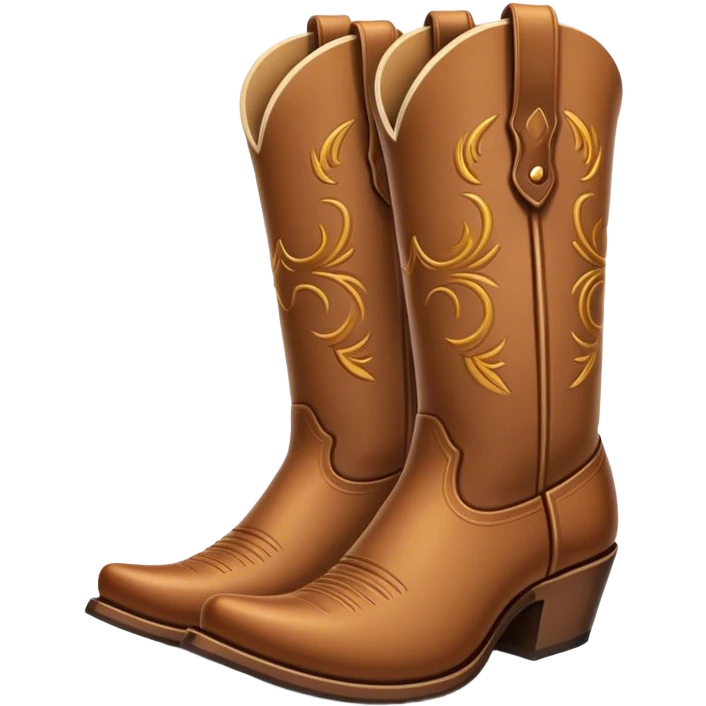 Cowboy boots emoji