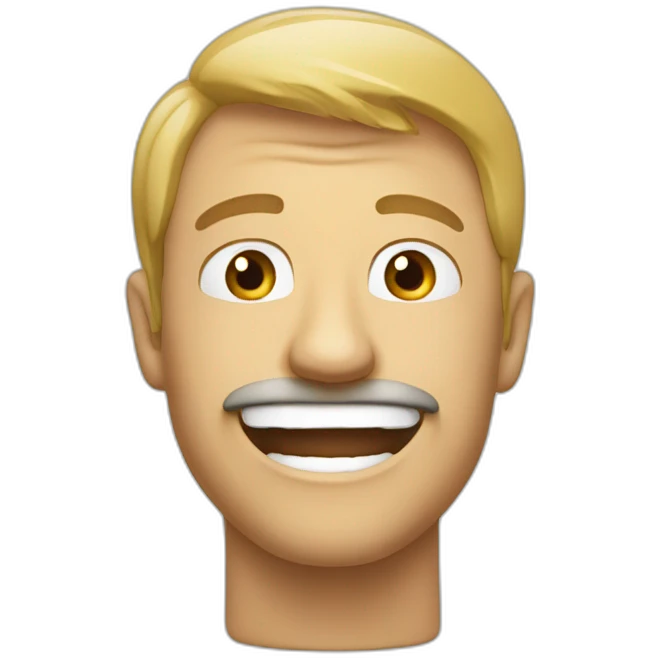 homme qui meurt de rire emoji