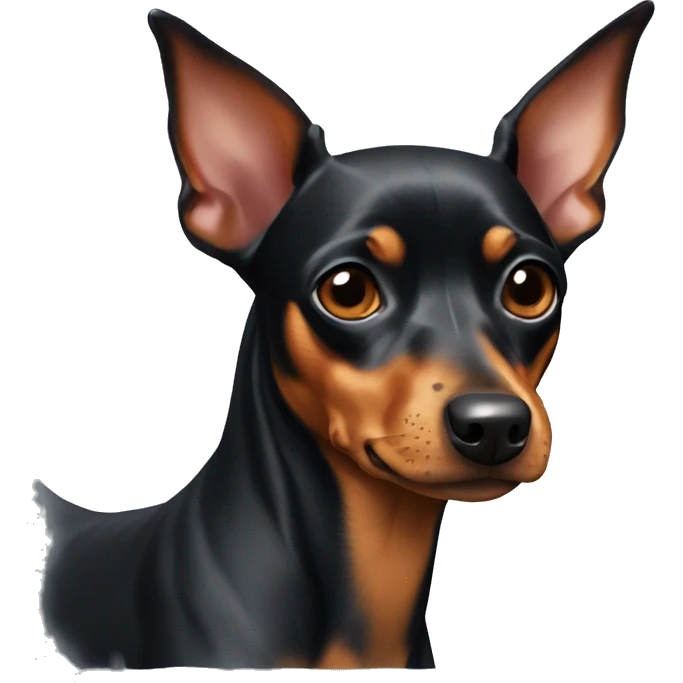 miniature pinscher  emoji