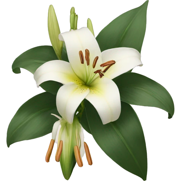 lilies emoji