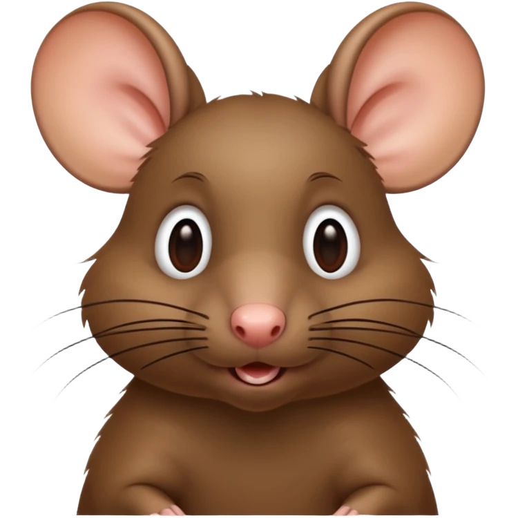 Rat speaking lies emoji