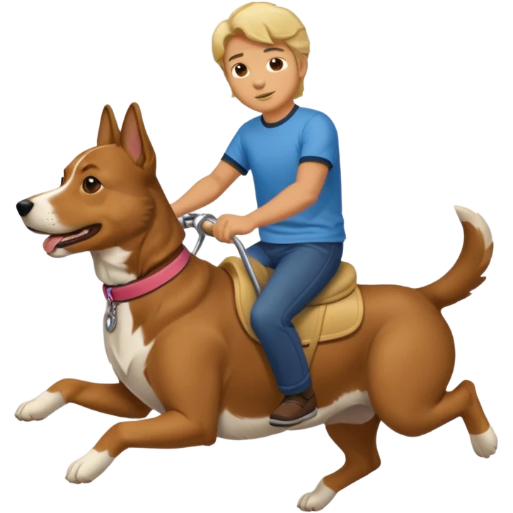 Rod wave riding a dog emoji