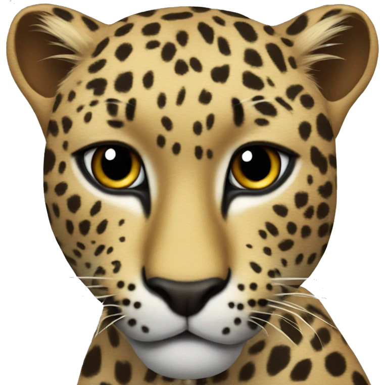 Leopard hart emoji