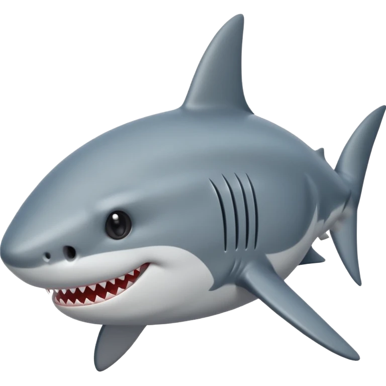 shark body with a cat face emoji