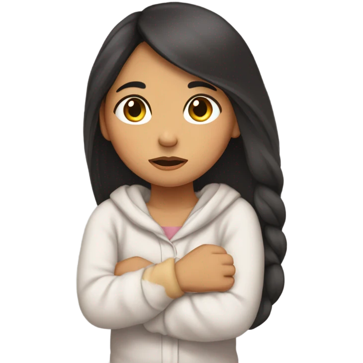 Sleepy Hispanic girl emoji